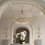 Бра с каркасом в виде веток усыпанных кристаллами Branches with Crystals варинант исполнения - 4 | Loft Concept в Брянске