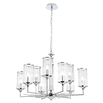 Люстра с 9-ю цилиндрическими стеклянными плафонами Jeanette варинант исполнения - 8 | Loft Concept в Брянске