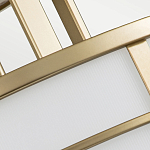 Потолочный светильник с белым матовым абажуром в металлическом каркасе Feiss варинант исполнения - 3 | Loft Concept в Брянске