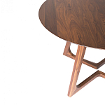 Обеденный стол круглый с изогнутыми ножками Godenza Round V Table варинант исполнения - 2 | Loft Concept в Брянске