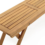 Деревянная скамья складная Jerome Wood Bench варинант исполнения - 5 | Loft Concept в Брянске