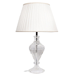 Настольная лампа хрустальная с абажуром Diamond Fragments варинант исполнения - 1 | Loft Concept в Брянске