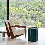 Кресло Avalon White Boucle из массива ореха варинант исполнения - 7 | Loft Concept в Брянске