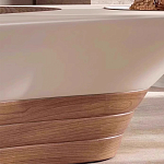 Журнальный столик фигурный со стеклянной столешницей Table Drop варинант исполнения - 5 | Loft Concept в Брянске