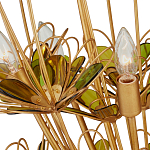 Люстра золотого цвета в форме цветка Hanging Flowers варинант исполнения - 1 | Loft Concept в Брянске