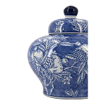 Ваза с крышкой в китайском стиле Гранатовое дерево Blooming Pomegranate варинант исполнения - 11 | Loft Concept в Брянске