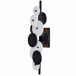 Бра светодиодное из черно-белых дисков Contrast Sample варинант исполнения - 3 | Loft Concept в Брянске