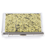 Портсигар на 10 сигарет с газовой зажигалкой из натурального камня Змеевик Светлый Stone Cigarettes Cases варинант исполнения - 1 | Loft Concept в Брянске