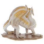 Декоративная статуэтка Дракон Dragon Beige Gold Statuette варинант исполнения - 3 | Loft Concept в Брянске