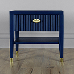 Прикроватная тумбочка с ящиком Elsa Dreams Blue варинант исполнения - 5 | Loft Concept в Брянске