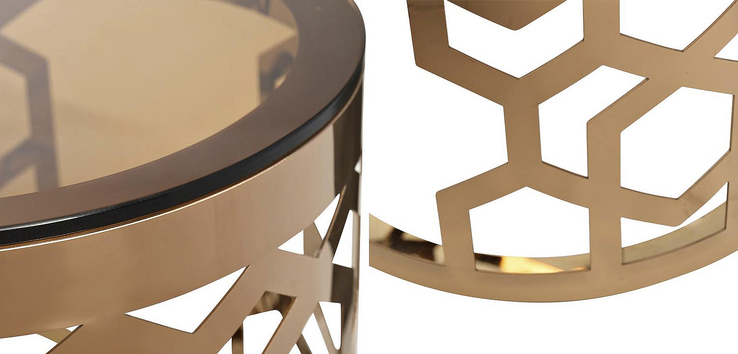 Подставка Yen Geometry pink gold cylinder 70 Подставка Yen Geometry pink gold cylinder 70 - Loft-Concept в Брянске