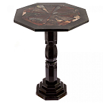 Кофейный стол из натуральных камней Змеевик и Яшма Natural Stone Tables варинант исполнения - 9 | Loft Concept в Брянске