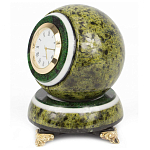 Часы настольные в виде шара из натурального камня Ball Stone Clock варинант исполнения - 5 | Loft Concept в Брянске