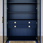 Дизайнерский шкаф витрина Elsa Dreams Blue с 4-мя ящиками варинант исполнения - 6 | Loft Concept в Брянске