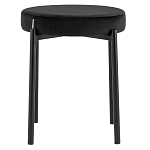 Табурет с мягким круглым сиденьем RIO Black варинант исполнения - 2 | Loft Concept в Брянске