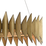 Люстра круглая с фактурным абажуром Graduated Heights варинант исполнения - 1 | Loft Concept в Брянске