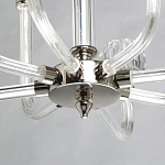 Люстра с 8-ю лампами и гранеными стеклянными плафонами Prism Gala варинант исполнения - 11 | Loft Concept в Брянске