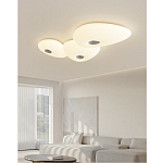 Потолочный светильник с тремя овальными матовыми плафонами TRIDalmen варинант исполнения - 3 | Loft Concept в Брянске