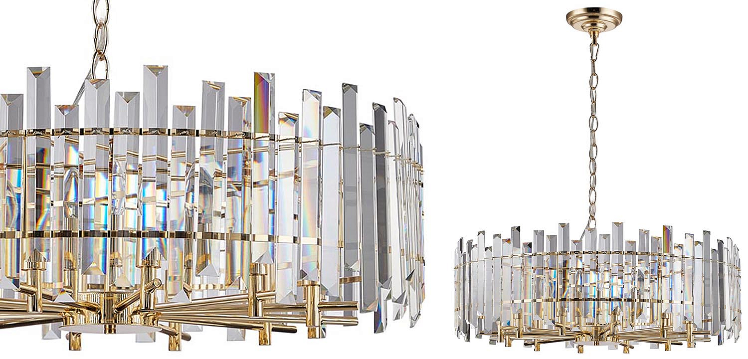 Люстра Langley Chandelier gold 80 Люстра Langley Chandelier gold 80 - Loft-Concept в Брянске