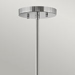 Потолочный светильник с двухслойным белым текстильным абажуром Hinkley варинант исполнения - 13 | Loft Concept в Брянске