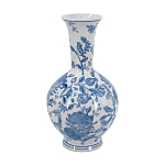 Ваза фарфоровая с синими цветочными мотивами Independence варинант исполнения - 2 | Loft Concept в Брянске