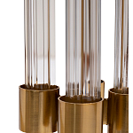 Торшер металлический со стеклянным основанием Intersection варинант исполнения - 2 | Loft Concept в Брянске