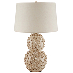 Настольная лампа с декоративными элементами в виде ракушек Frosting варинант исполнения - 3 | Loft Concept в Брянске