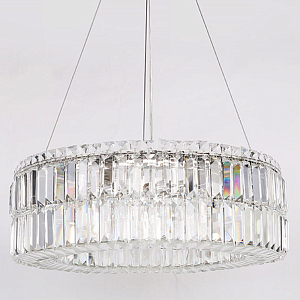 Люстра Darleen Crystal Nickel Chandelier 12