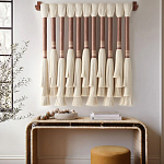 Плетеное настенное украшение с кистями Caballo Wall Hanging варинант исполнения - 1 | Loft Concept в Брянске