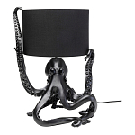 Дизайнерская Настольная лампа Черный Осьминог варинант исполнения - 1 | Loft Concept в Брянске