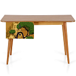 Письменный стол с принтом на ящиках Elise Desk варинант исполнения - 2 | Loft Concept в Брянске