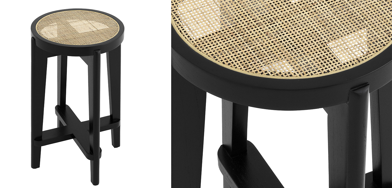 Полубарный стул Eichholtz Counter Stool Dareau black Полубарный стул Eichholtz Counter Stool Dareau black - Loft-Concept в Брянске