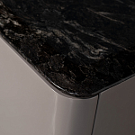 Тумба под телевизор с мраморной столешницей Presentability варинант исполнения - 3 | Loft Concept в Брянске
