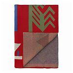 Плед хлопковый по мотивам чувашских орнаментов Ural and Siberian Patterns варинант исполнения - 2 | Loft Concept в Брянске