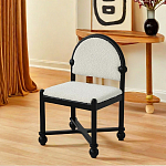 Дизайнерский стул деревянный с полукруглой спинкой Highquality варинант исполнения - 2 | Loft Concept в Брянске