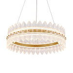 Люстра круглая с декоративными элементами в виде лепестков Round Light Flashing варинант исполнения - 1 | Loft Concept в Брянске