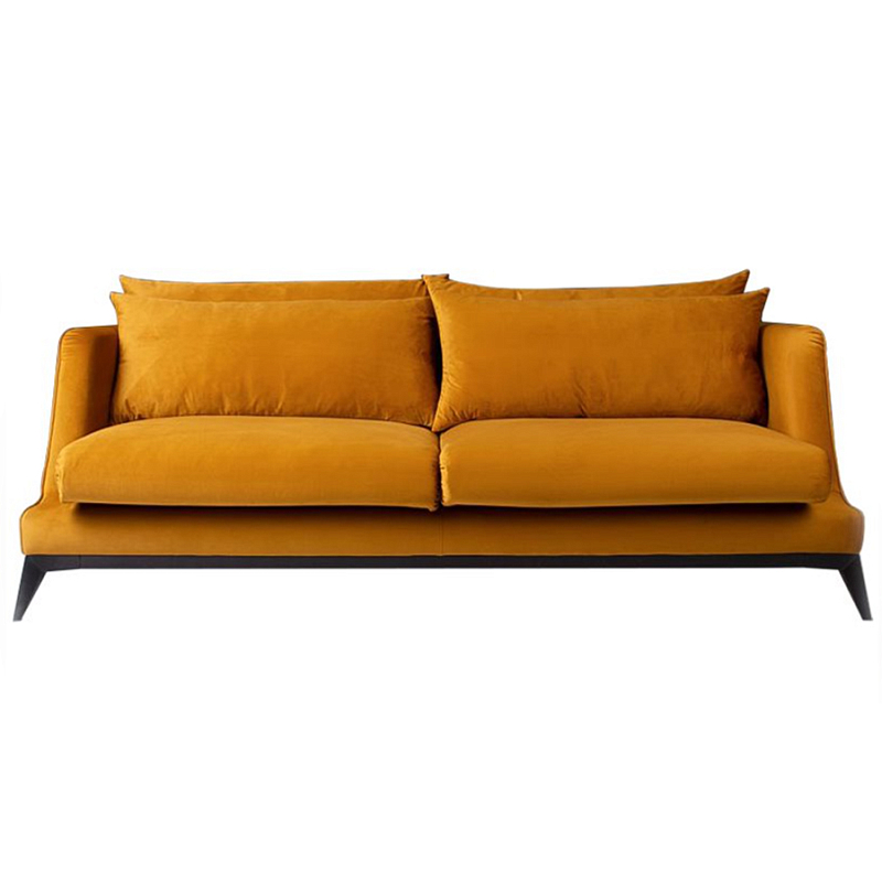 Диван Gaultier Sofa Шафрановый Диван Gaultier Sofa Шафрановый в Брянске | Loft Concept