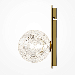 Бра с плафоном из прозрачного стекла с пузырьками воздуха Effervia варинант исполнения - 2 | Loft Concept в Брянске