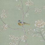 Обои ручная роспись Badminton Mercury Grey варинант исполнения - 3 | Loft Concept в Брянске