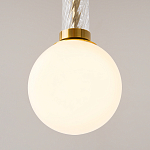 Подвесной светильник со стеклянными вставками Helios варинант исполнения - 5 | Loft Concept в Брянске