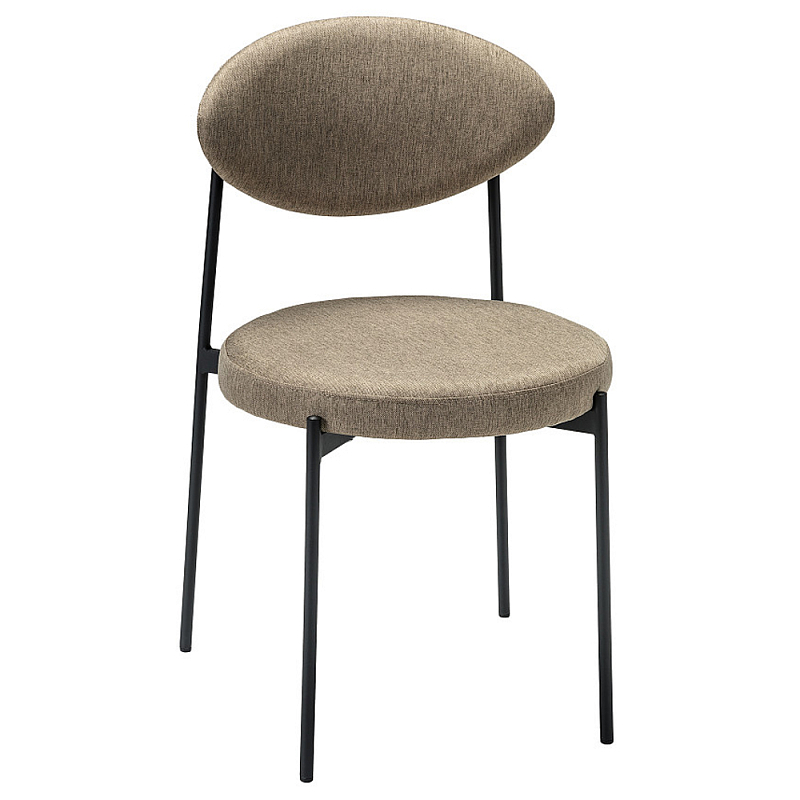 Стул металлический с мягкой спинкой и сиденьем Alfie Chair Мульти Стул металлический с мягкой спинкой и сиденьем Alfie Chair Мульти в Брянске | Loft Concept