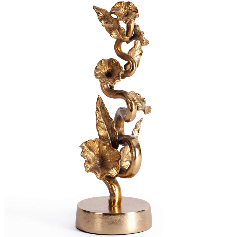 Статуэтка золотая Metal Flowers Gold Золотой Статуэтка золотая Metal Flowers Gold Золотой в Брянске | Loft Concept