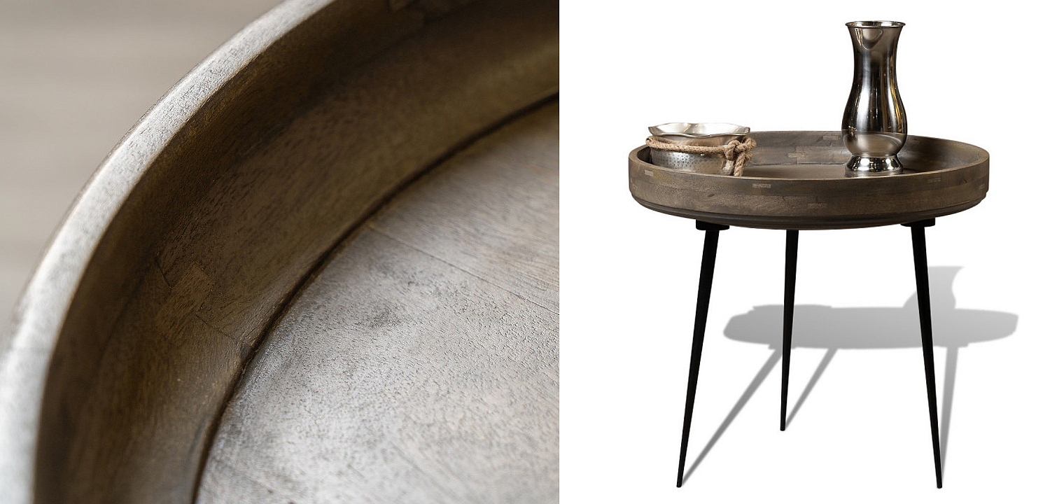 Кофейный стол Davidson Coffee Table platinum 47 Кофейный стол Davidson Coffee Table platinum 47 - Loft-Concept в Брянске