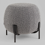 Пуф Флик ткань букле тёмно-серый варинант исполнения - 1 | Loft Concept в Брянске