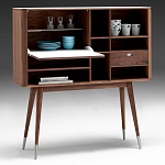 Дизайнерский комод-буфет на высоких ножках с выдвижными ящиками и открытыми полками Joshar варинант исполнения - 2 | Loft Concept в Брянске