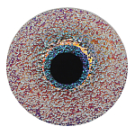 Бра круглое стеклянное с морозным эффектом Heterochromia варинант исполнения - 1 | Loft Concept в Брянске