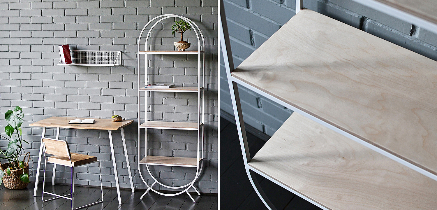 Стеллаж Lugo Industrial Metal Rust Rack Стеллаж Lugo Industrial Metal Rust Rack - Loft-Concept в Брянске