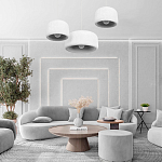 Подвесной светильник с цилиндрическим фактурным абажуром Sergey Makhno варинант исполнения - 13 | Loft Concept в Брянске