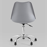 Офисный стул на металлическом основании EGGERY Grey варинант исполнения - 4 | Loft Concept в Брянске