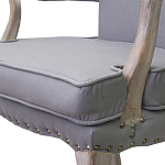 Кресло Aubrey Classical Armchair grey flax варинант исполнения - 4 | Loft Concept в Брянске